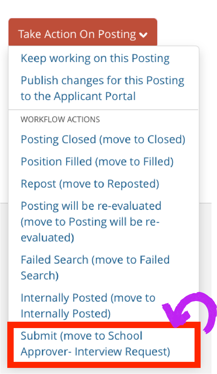 move to school approver