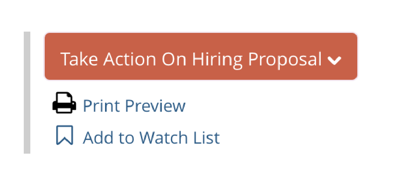 hiring proposal